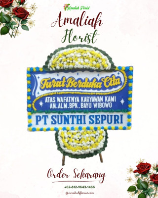 Papan Bunga Duka di Nongsa