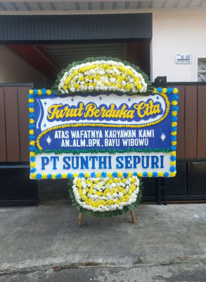 Papan Bunga Duka di Nongsa