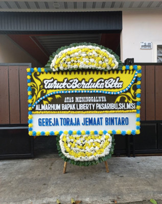 Papan Bunga Duka di Nongsa