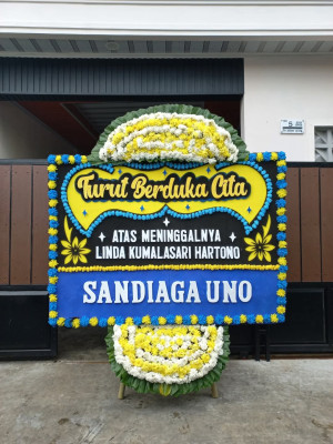 Papan Bunga Duka di Nongsa